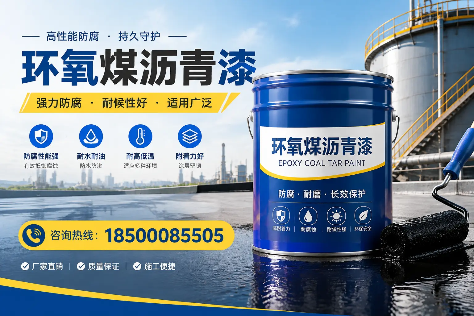 环氧煤沥青漆的储存与运输注意事项，可克达拉企业须知